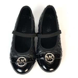 Michael Kors Lil Mallory Ballet Slip On Girls Sz11
